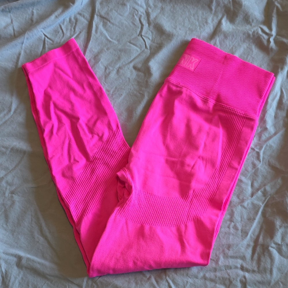 Bright Pink Women Leggings